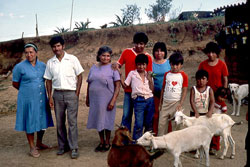 A Mexican family in Morelos State, near Mexico City