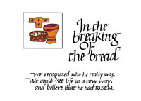 In the Breaking of the Bread Note Card