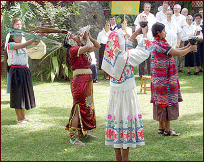Aztec dance