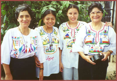 Sisters Matilde, Yerenia, Carolina, and Fidelina